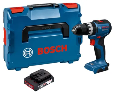 Image de Perceuse-visseuse à percussion sans fil Bosch GSB 18V-52 Professional 18 V 70 Nm Brushless + 1 batterie 2,0 Ah + L-Boxx - sans chargeur