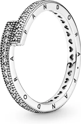 Obrázok produktu pre Pandora Sparkling Overlapping Ring 199491C01 Dámsky prsteň, veľkosť prsteňa:54
