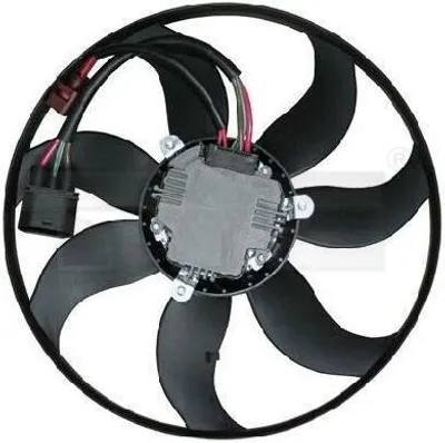 Produktbild von TYC 837-0029 Lüfter Motorkühlung Kühlerlüfter für VW GOLF VI (5K1) Wasserkühler Ø360mm