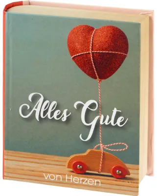 Produktbild von HERGO Geschenkschachtel "Buch" - Alles Gute