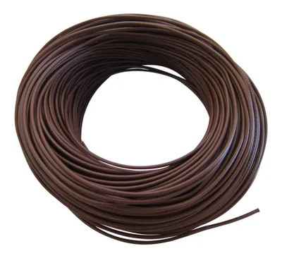 Produktbild von 0,31€/m KFZ LKW Kabel Litze Leitung Flexible FLRy 0,75mm² 20m Braun M. i Germany
