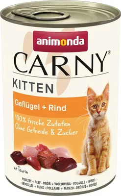 Image de Animonda Carny Kitten Volaille & Bœuf - 400g