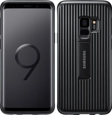 Zdjęcie produktu dla Samsung EF-RG960, Pokrowiec, Samsung, Galaxy S9, 14,7 cm (5.8"), Czarny