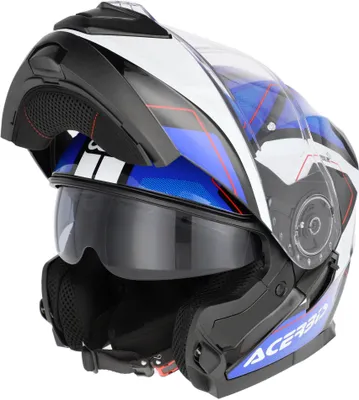 Produktbild von Modular Helm ACERBIS Serel 22.06 Blauweiß glänzend größe S