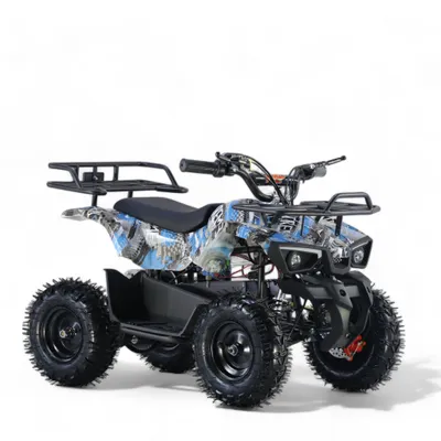 Produktbild von Kinder Elektroquad 1000W 36V Mini Pocketbike Kinderquad Miniquad ATV M8 Blau