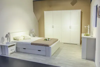 Produktbild von Schlafzimmer Komplett - Set A Falefa, 6-teilig, Farbe: Elfenbein