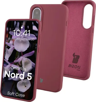 Produktbild von Bizon Soft Case OnePlus Nord 5 dunkel lila