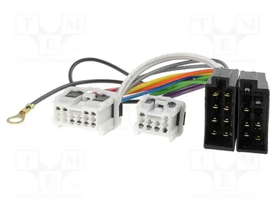 Immagine prodotto di 1 connettore radio, standard ISO, 16 pin. Connettore per autoradio