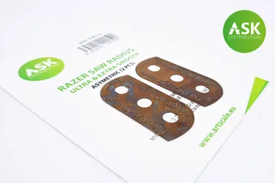 Image de Lames de scie Artscale ASK200-T0014 (2x ultra&extra lisses, dents 100/65)
