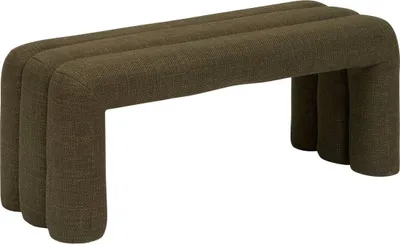 Produktbild von Bank sisco grün khaki 102x42cm - Atmosphera créateur d'intérieur