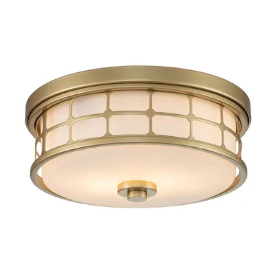Produktbild von Guardian Deckenleuchte messing  Quoizel QZ-GUARDIAN-F-PNBR