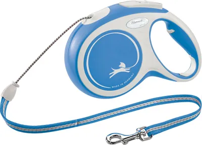 Produktbild von FLEXI Rollleine New COMFORT Seil - 8m, bis 20kg - blau