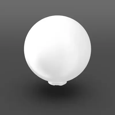 Produktbild von RZB Ersatzglas, Formglas D 300 H 300 Sichtfarbe: weiß 982110.002
