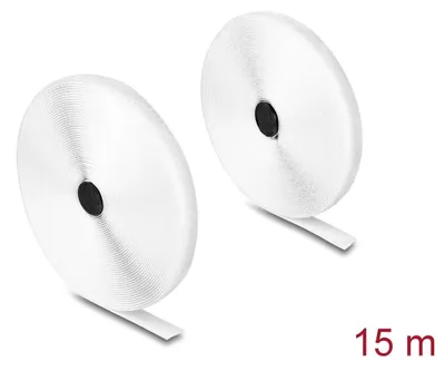 Image de DELOCK Strapazier Klettband Haft u. Flauschband L15m x B20mm
