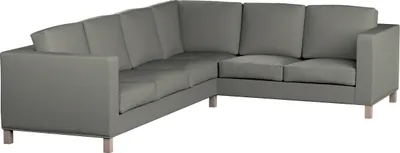 Productafbeelding van Dekoria beschermhoes voor bank Karlanda, hoek links, grijs, 36 cm x 30 cm x 50 cm
