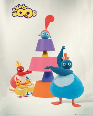 Produktbild von Twirly Woos - Mini-Poster - Cake