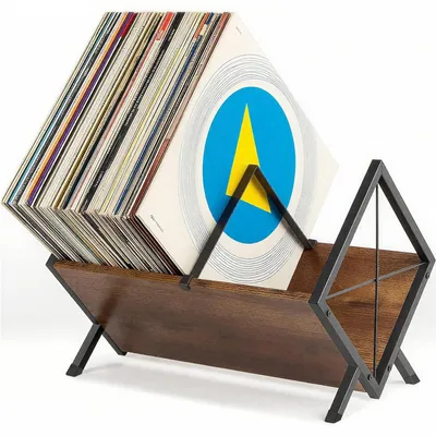 Produktbild von Ständer für Schallplatten mit einer Kapazität für 80-100 Platten