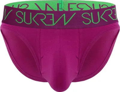 Immagine prodotto di SUKREW - Intimo da Uomo Slips - Classic Brief Deep Purple - 1x Taglia XL