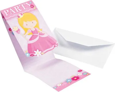 Produktbild von 8 Einladungskarten My Princess
