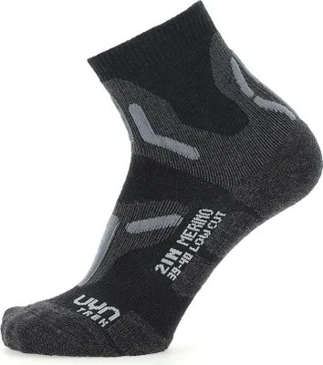 Produktbild von UYN Trekking 2in Merino Low Cut Trekkingsocken Damen black/grey 41-42