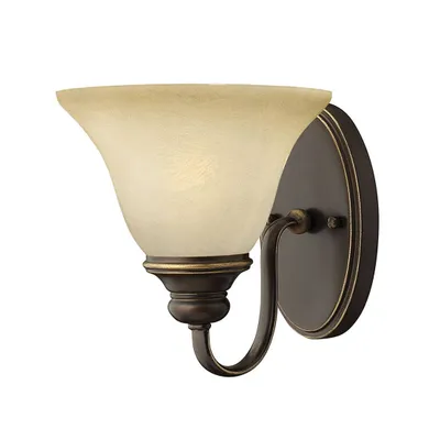 Image de Applique murale Cello, bronze antique, 1xE27x60W, métal, dim. : 21x21,6x24,2 cm, IP20, Hinkley