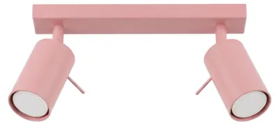 Produktbild von Plafond RING 2 rosa 2xGU10 10W Stahl 16x6x30cm Sollux Lighting