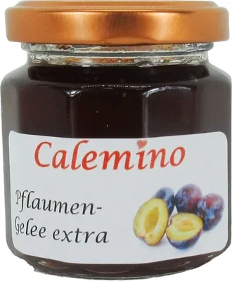 Produktbild von Pflaumen-Gelee extra mit braunem Rohrzucker 125g