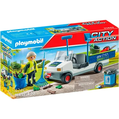 Produktbild von PLAYMOBIL City Action 71433 Stadtreinigung mit E-Fahrzeug