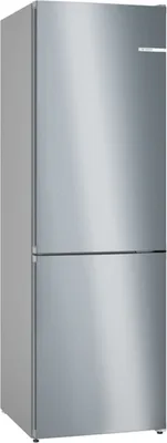 Immagine prodotto di Bosch Serie 4 Combinazione frigorifero-congelatore a libera installazione con congelatore inferiore 186 x 60 cm in acciaio inox (con antimpronta) KGN362IDF