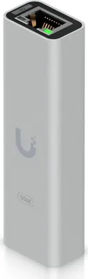 Zdjęcie produktu dla Ubiquiti UACC-ADAPTER-RJ45-USBC-5GE, RJ-45, USB Type-C, damski, czarny, szary, LAN, 5 - 45 °C