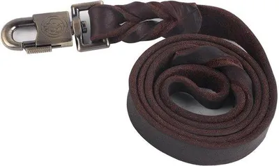 Image de Collier et harnais en cuir souple pour grands chiens, robustes et élégants, plusieurs tailles disponibles