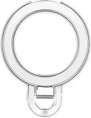 Produktbild von Telefonständer CIRCLE - zum Aufkleben - silber