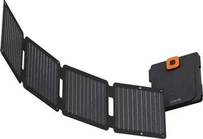 Imagen del producto de Panel solar portátil - 28 W - USB-C - Monocristalino - Ideal para viajes - Para actividades al aire libre - Compacto
