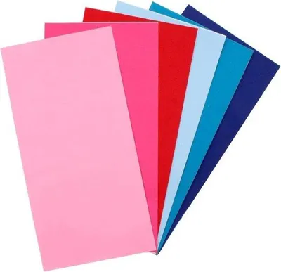 Image de Patchs de réparation en nylon - Autocollants - 6 pièces - Rose, bleu, rouge