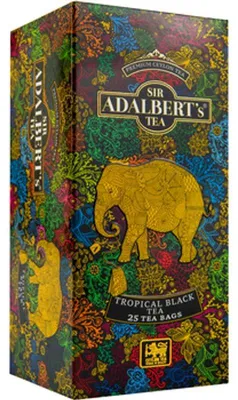 Obrázok produktu pre Čierny tropický čaj Sir Adalbert's 25 torebek