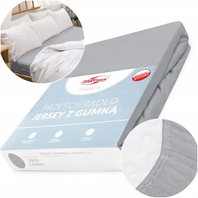 Produktbild von Darymex Spannbettlaken 160x200 cm 100% Baumwolle Jersey