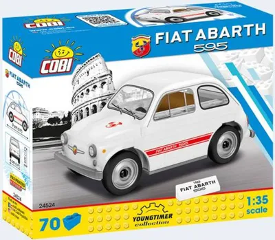 Zdjęcie produktu dla Cobi 24524 - Zabawka konstrukcyjna - Fiat Abarth 595