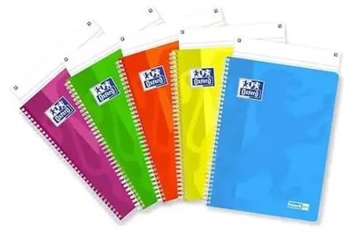 Immagine prodotto di Oxford 400139392 quaderno per scrivere A4 120 fogli Colori assortiti