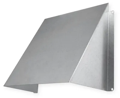 Produktbild von Europlast LNM2020Zn – Ablufthaube aus Metalll, 200x200mm, verzinkt