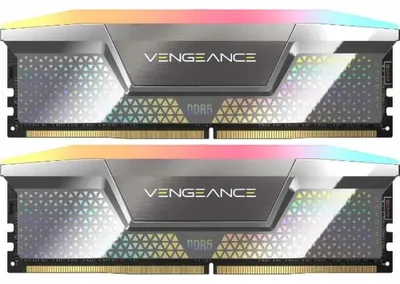 Zdjęcie produktu dla Corsair Vengeance RGB CMHC48GX5M2X8000C38, 48 GB, 2 x 24 GB, DDR5, 5600 MHz, 288-pin DIMM