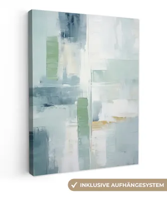 Obrázek produktu pro OneMillionCanvasses® - Obrazy na plátně - Barva - Moderní umění - Abstraktní - Šedá, nástěnná malba, nástěnné dekorace obrazy obývací pokoj, 90x120cm