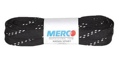 Obrázok produktu pre Merco PHX šnúrky do korčúľ nevoskované čierne dĺžka 240 cm