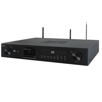 Produktbild von REHAU DABMAN i550 CD, Schwarz, TFT, 10,100 Mbit/s, Dual-Band (2,4 GHz/5 GHz), 44 W, 240 V