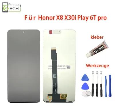 Produktbild von Für Honor X8 X30i 6t Pro LCD Display Bildschirm Touch Screen Werkzeuge & Kleber