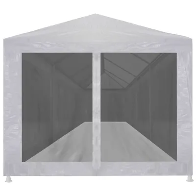 Produktbild von vidaXL Partyzelt mit 10 Mesh-Seitenwänden 12 x 3 m