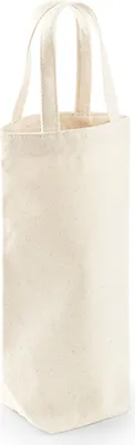Produktbild von Westford Mill W620 | Fairtrade Baumwolle Bottle Bag 8 x 27 x 8 cm - Farbe: Natural - Größe: One Size