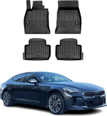 Immagine prodotto di 2017-2024 Kia Stinger Tappetini TPE Nero 4 pezzi