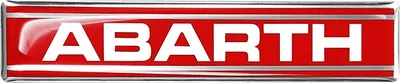 Produktbild von Abarth 3D Aufkleber Offizielle Logo, Größe 10 cm
