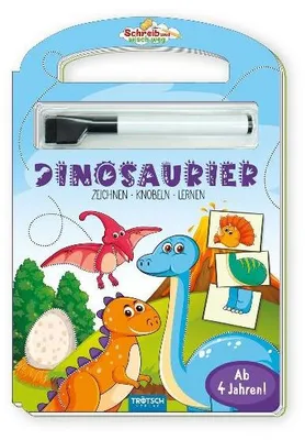 Produktbild von Trötsch Pappenbuch Schreib und wisch weg Pappenbuch Dinosaurier