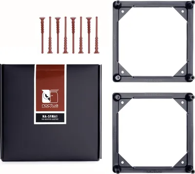 Produktbild von Noctua NA-SFMA1 Computer Kühlkomponente Universal Montageset 2 Stück(e) Schwarz (NA-SFMA1)